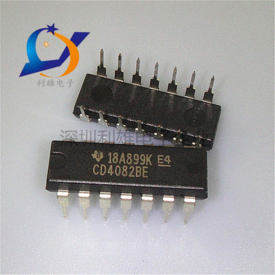 现货 CD4082BE CD4082 直插 DIP-14 双4输入端与门 全新原装