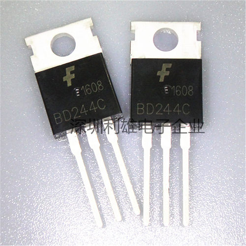 BD244C TO-220 100V/6A/65W PNP功率晶体管 功率三极管 全新原装
