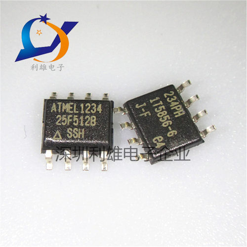 现货 AT25F512B-SSH-T 25F512B SOP-8 存储器芯片 全新原装