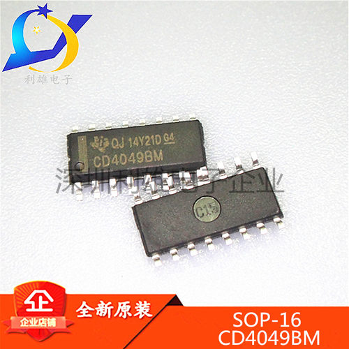 全新原装 CD4049BM SOP-16 六路反相器缓冲器 CD4049 现货销售