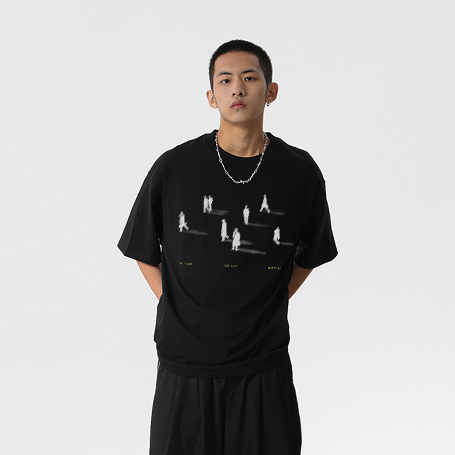 【特价】高级感夏季男士简约印花休闲短袖t恤潮流宽松棉圆领半袖,男装,T恤,淘宝优惠券,粉丝福利购,淘宝优惠卷