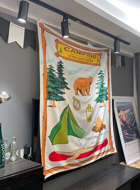 户外装饰 露营个性 帐篷创意拍照 欧美订单  红木筏