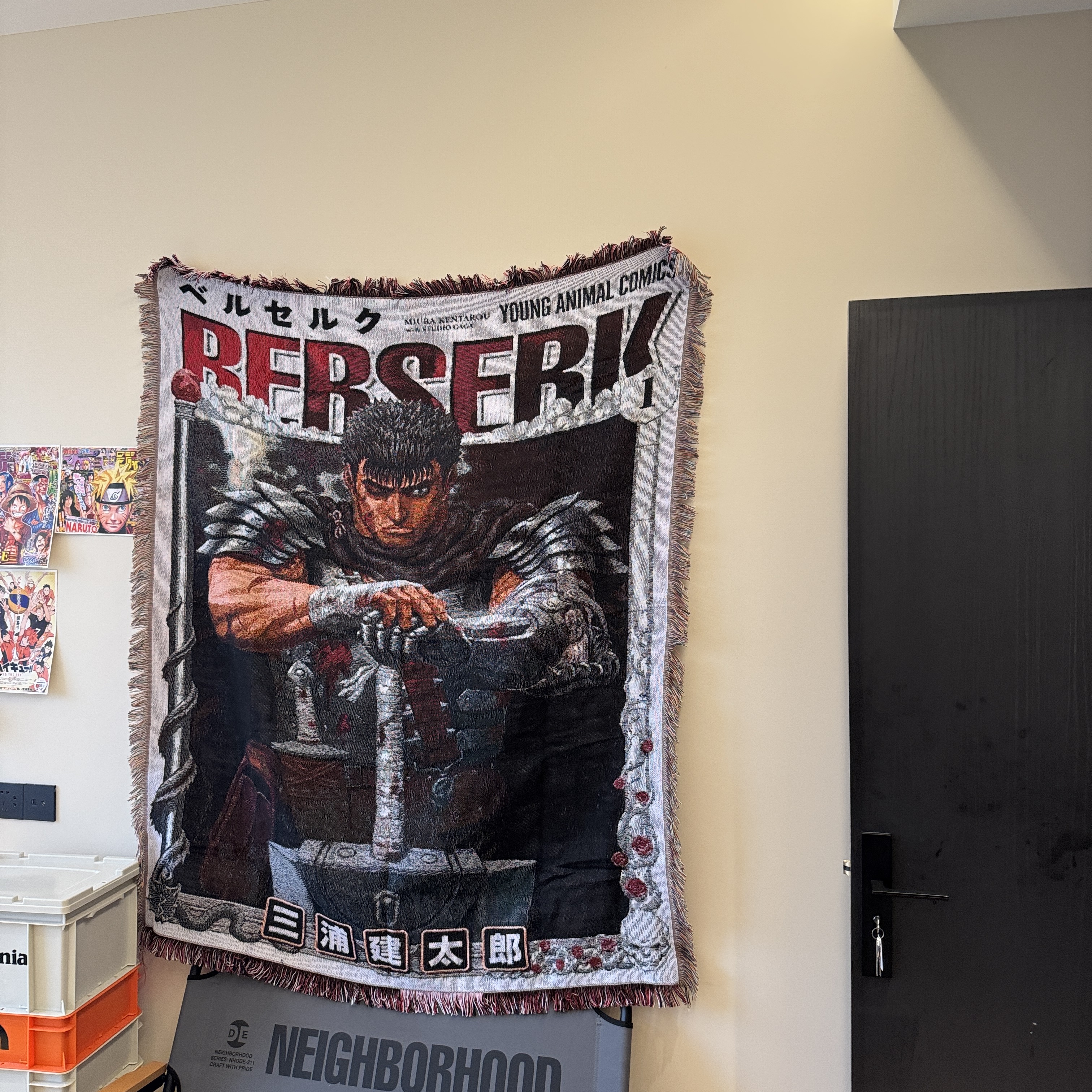 周刊少年 ベルセルク Berserk guts 格斯 剑风传奇 毛毯 挂毯