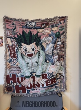 日本动漫 周刊少年 全职猎人 hunter Hunter 小杰富力士奇犽 挂毯