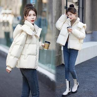 高端轻薄绗缝羽绒服女款2024年新款冬季时尚洋气短款小个子外套