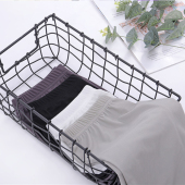 外穿九分裤 夏季 高腰加肥大码 修身 冰丝格纹打底裤 弹力小脚裤 女薄款