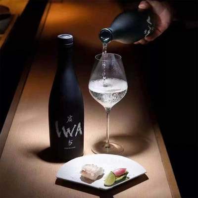 IWA岩5纯米大吟酿混酿作品3号清酒 日本进口香槟王酿酒师封山之作