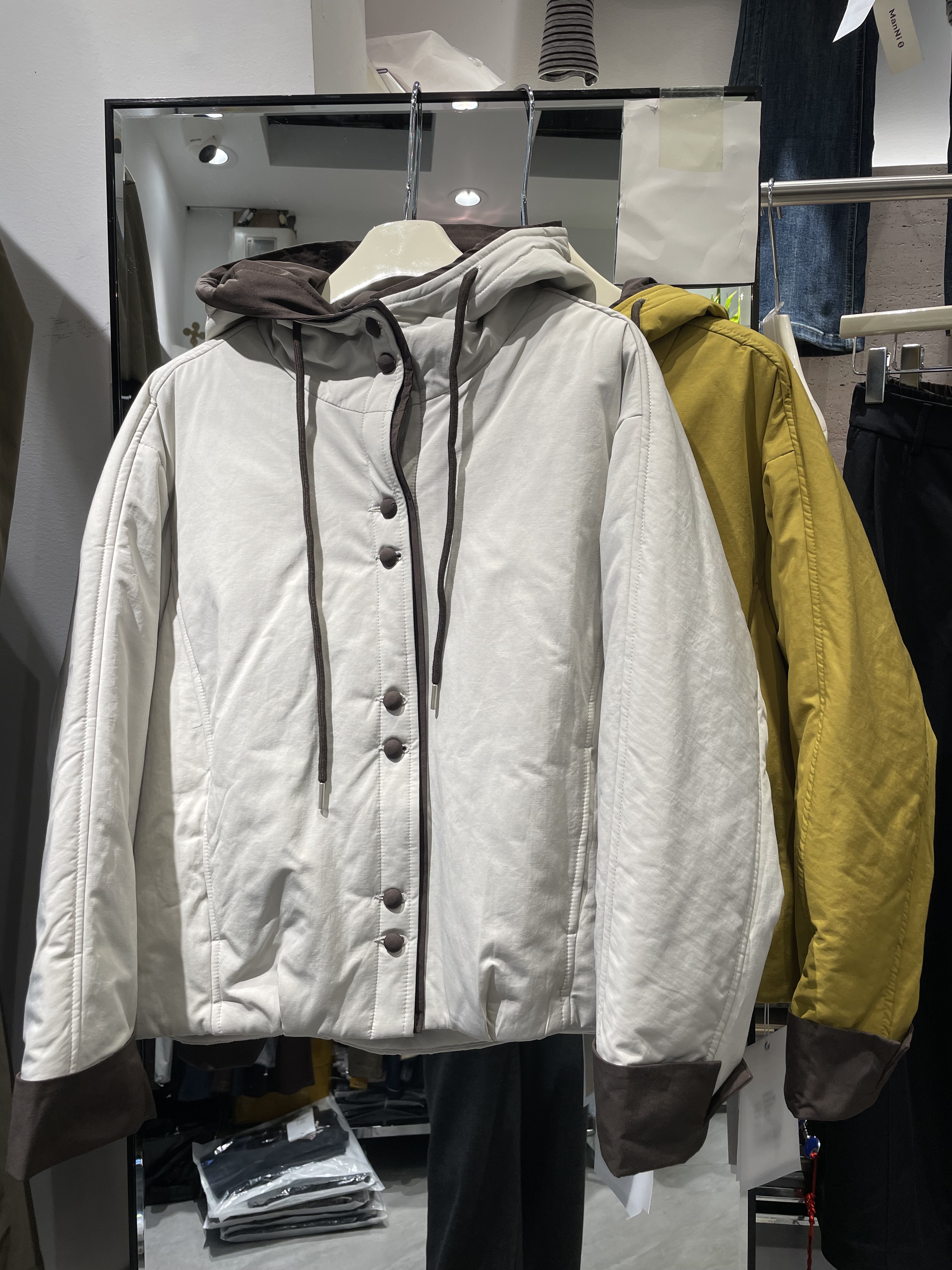 依蒂莲26851冬季新韩版宽松显瘦百搭连帽棉衣外套女短款棉服上衣