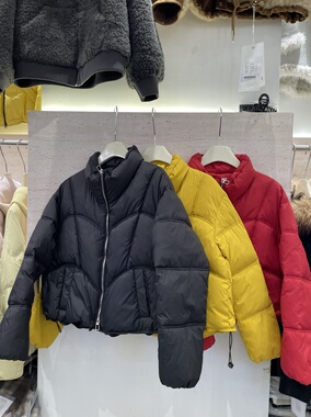 怡芳俪舞28912冬韩版宽松休闲百搭立领女短款保暖小个子显瘦棉衣