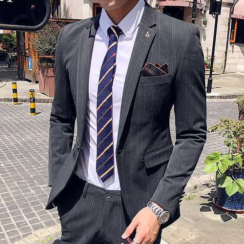 男士西服套装新郎结婚韩版潮流