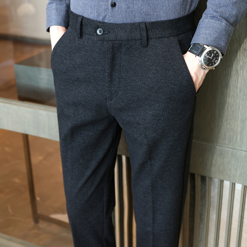 加厚保暖不起球可机洗休闲裤