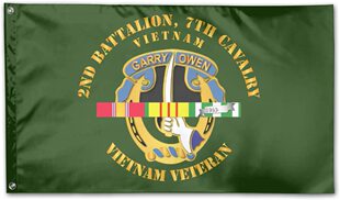 Cavalry Flag 外贸货源2nd 7th SVC Ribbons Veteran Vietnam