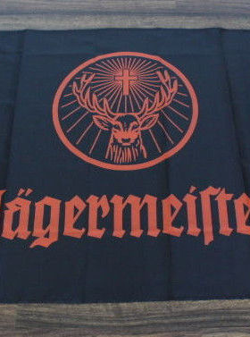外贸serviciile黑橙旗Jagermeister Black Orange Flag WISH热卖