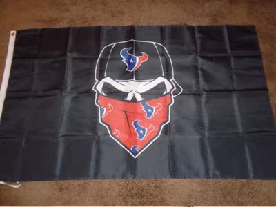 外贸橄榄球队休斯顿德州人队Houston Texans Flag亚马逊WISH EBAY