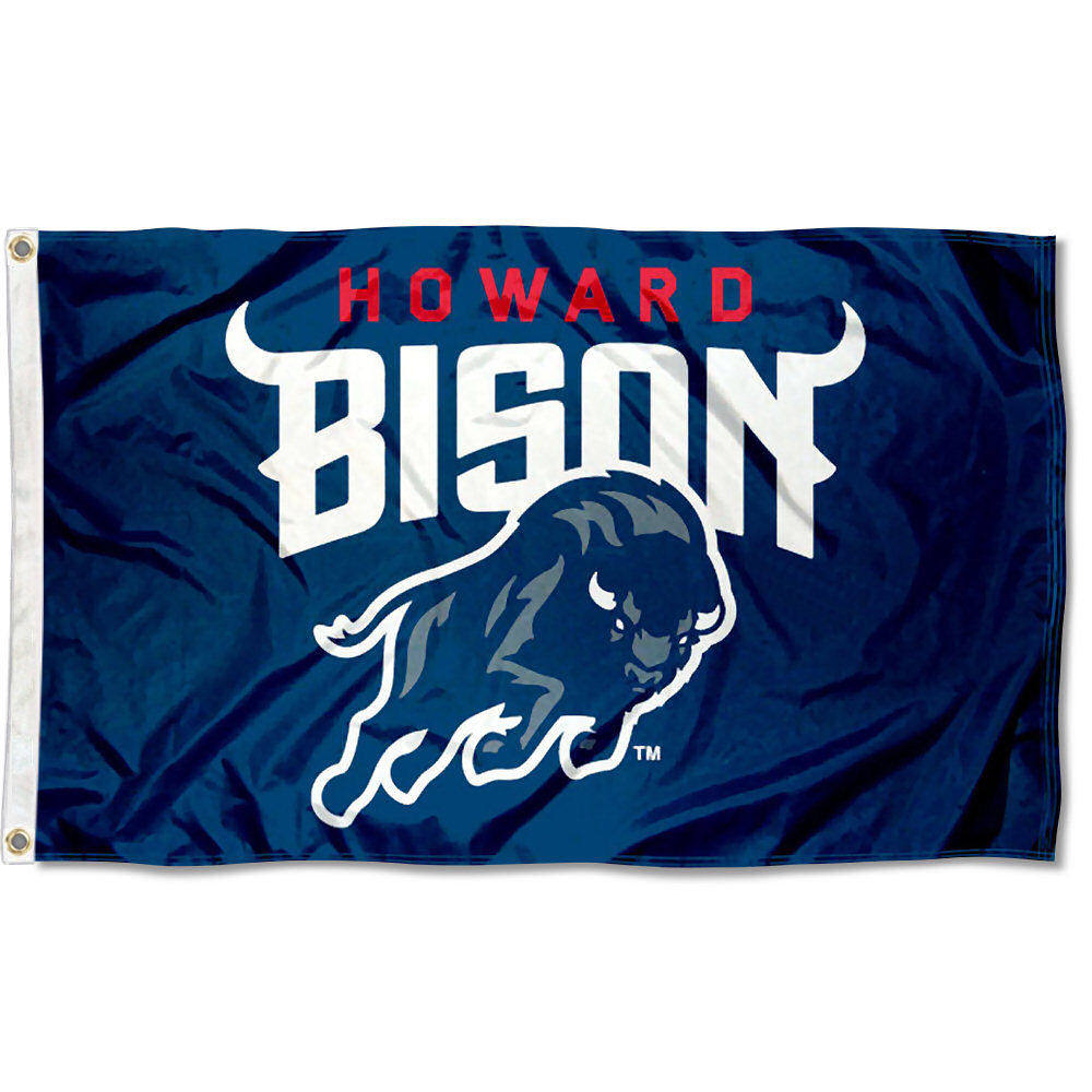 外howard university bison new logo ncaa flag亚马逊wish ebay