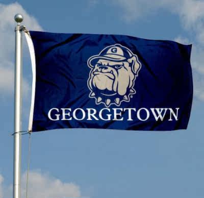 外贸货源乔治敦旗帜NCAA GEORGETOWN Flag亚马逊 WISH EBAY热卖