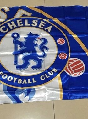 外贸货源切尔西旗Chelsea Flag Banner亚马逊WISH EBAY热卖