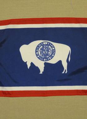 外贸货源怀俄明州标志Wyoming State FLAG亚马逊 WISH EBAY热卖