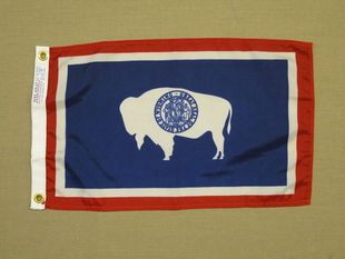 外贸货源怀俄明州标志Wyoming State FLAG亚马逊 WISH EBAY热卖