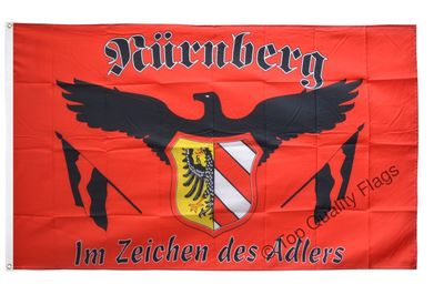 Fan Nuremberg - Im Zeichen des Adlers FLAG亚马逊WISH EBAY热