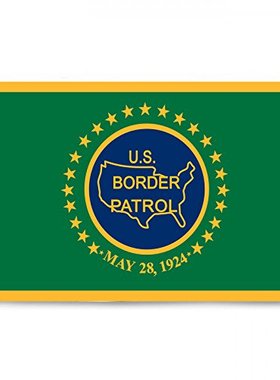 2But U.S. Border Patrol Flag Banner 3x5亚马逊 WISH EBAY热卖