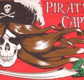 PIRATE CAPTAIN SKULL BANNER JOLLY ROGER Flag亚马逊WISH EBAY