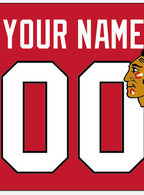 订制美国冰球队芝加哥黑鹰球员号旗车旗Chicago Blackhawks Flag