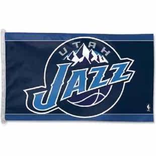 Flag亚马逊WISH 外贸货源犹他爵士旗帜MLB Jazz Utah EBAY热卖