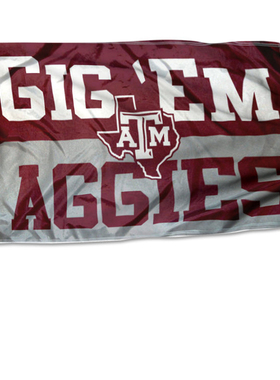 外贸货源Texas A&M Gig Em Aggies Flag亚马逊WISH EBAY热卖