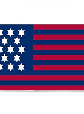 2But U.S. 13 Star Yorktown Simcoe Flag 亚马逊 WISH EBAY热卖