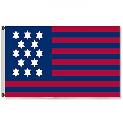 2But U.S. 13 Star Yorktown Simcoe Flag 亚马逊 WISH EBAY热卖