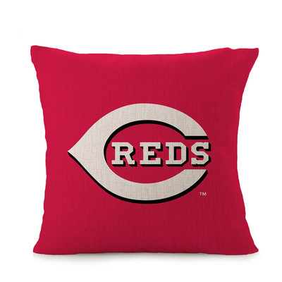 外贸美国棒球队辛辛那提红人球迷抱枕Cincinnati Reds pillowcase