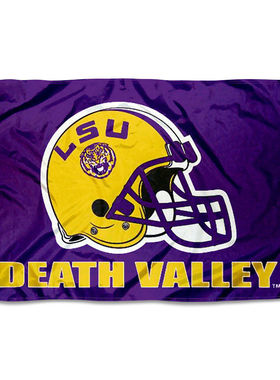 LSU Tigers Football Helmet Large Outdoor Flag亚马逊WISH EBAY