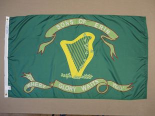 Historical Irish Regiment FLAG Brigade 外贸货源10th