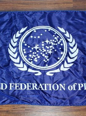 Star Trek United Federation of Planets Flag亚马逊WISH EBAY