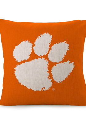 克莱姆森大学老虎队抱枕纪念品Clemson Tigers pillowcase