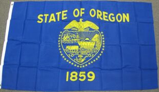 外贸货源俄勒冈州的旗帜OREGON STATE FLAG亚马逊WISH EBAY热卖