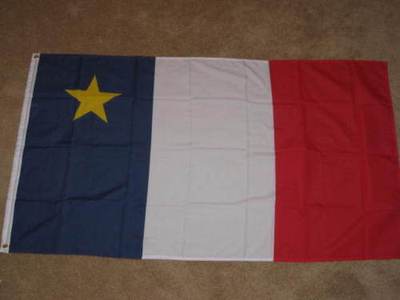 外贸货ACADIA FLAG CANADA FRENCH CANADIAN Flag亚马逊WISH EBAY