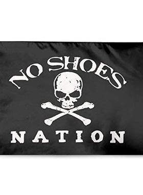 2But No shoes Nation Flag Banner 3X5FT亚马逊WISH EBAY热卖