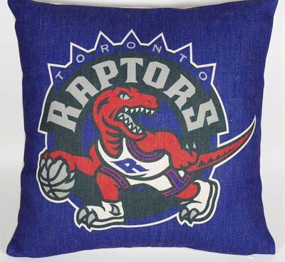 外贸球队多伦多猛龙球迷抱枕Toronto Raptors pillowcase