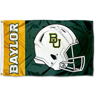 Bears Football Helmet 外贸货源Baylor Flag亚马逊WISH EBAY热卖