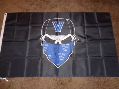 外贸货源大学球队NCAA Villanova Wildcats Flag亚马逊WISH EBAY