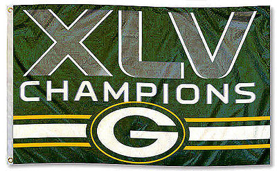 外贸货源包装工旗帜NFL Packers XLV Flag亚马逊WISH EBAY热卖