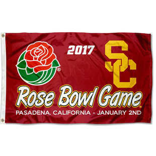 Flag亚马逊WISH USC Southern Rose EBAY 2017 Trojans Cal Bowl