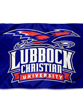 外贸货源Lubbock Christian Chaparrals Flag亚马逊WISH EBAY热卖