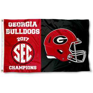 Flag亚马逊WISH 外贸Georgia EBAY Champions SEC Bulldogs 2017