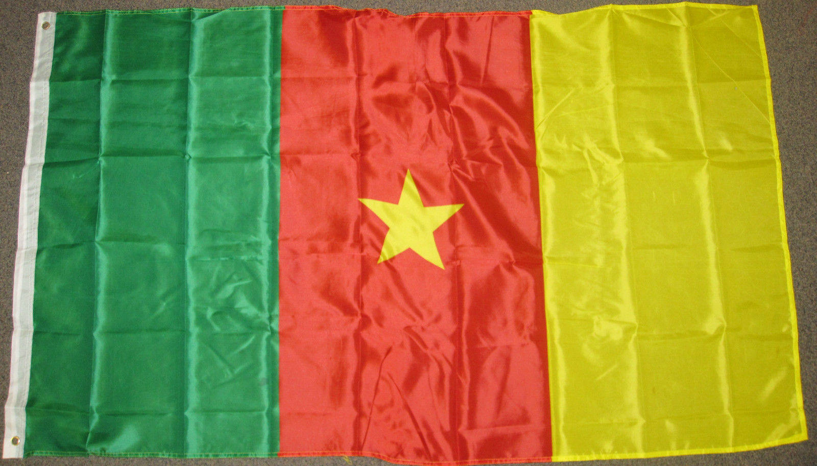 外贸货源喀麦隆国旗cameroon national flag亚马逊wish ebay热卖