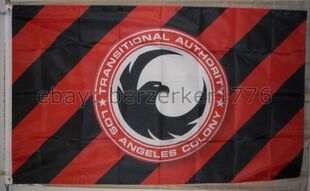 外贸旗帜Colony Transitional Authority Los Angel FLAG亚马逊