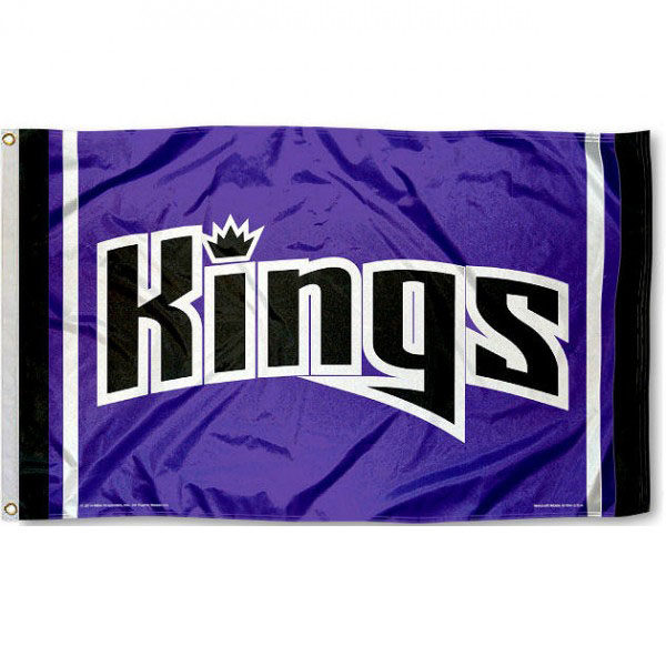 外贸萨克拉门托国旗帜NBA Sacramento Kings Flag亚马逊WISH EBAY