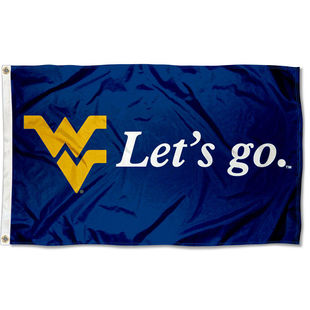 West Virginia Mountaineers Let's Go Flag亚马逊WISH EBAY热卖